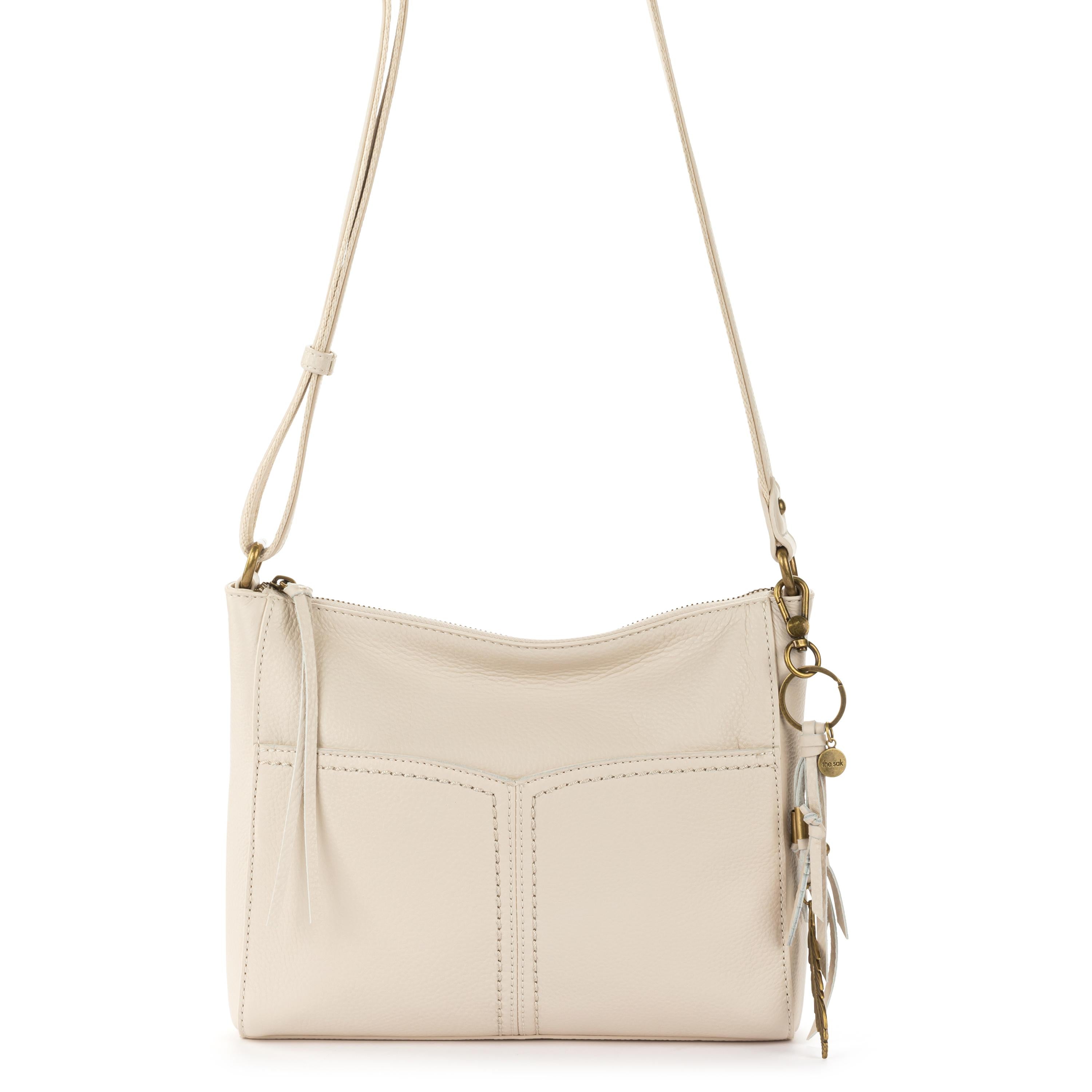 Alameda Crossbody - Leather - Stone