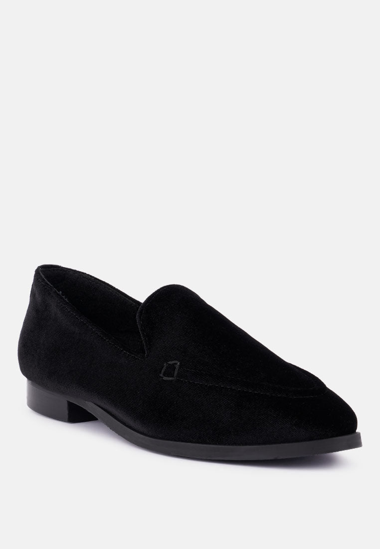 Luxe-lap Velvet Handcrafted Loafers