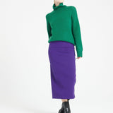 Pure Cashmere 10 ply Funnel Neck Sweater (Mia 9)