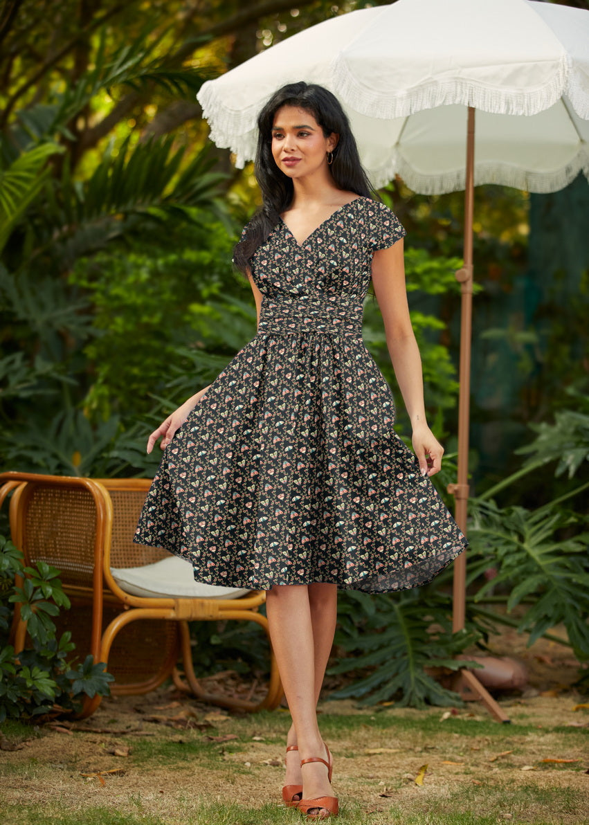 moth dress Greta M Plus Sizes-Dresses\-Rompers-Solid Color Dresses yoeyez Gothic Dresses Women Color:picture color Spread your dark wings