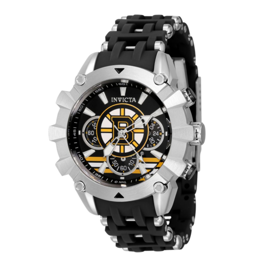 SteinMart.com | Invicta NHL Sea Spider 42mm Quartz Chrono Silicone