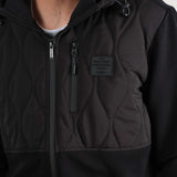 Deeluxe Flayed Fleece Zip Hood