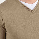 Deeluxe Single V Neck Sweater