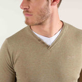 Deeluxe Single V Neck Sweater