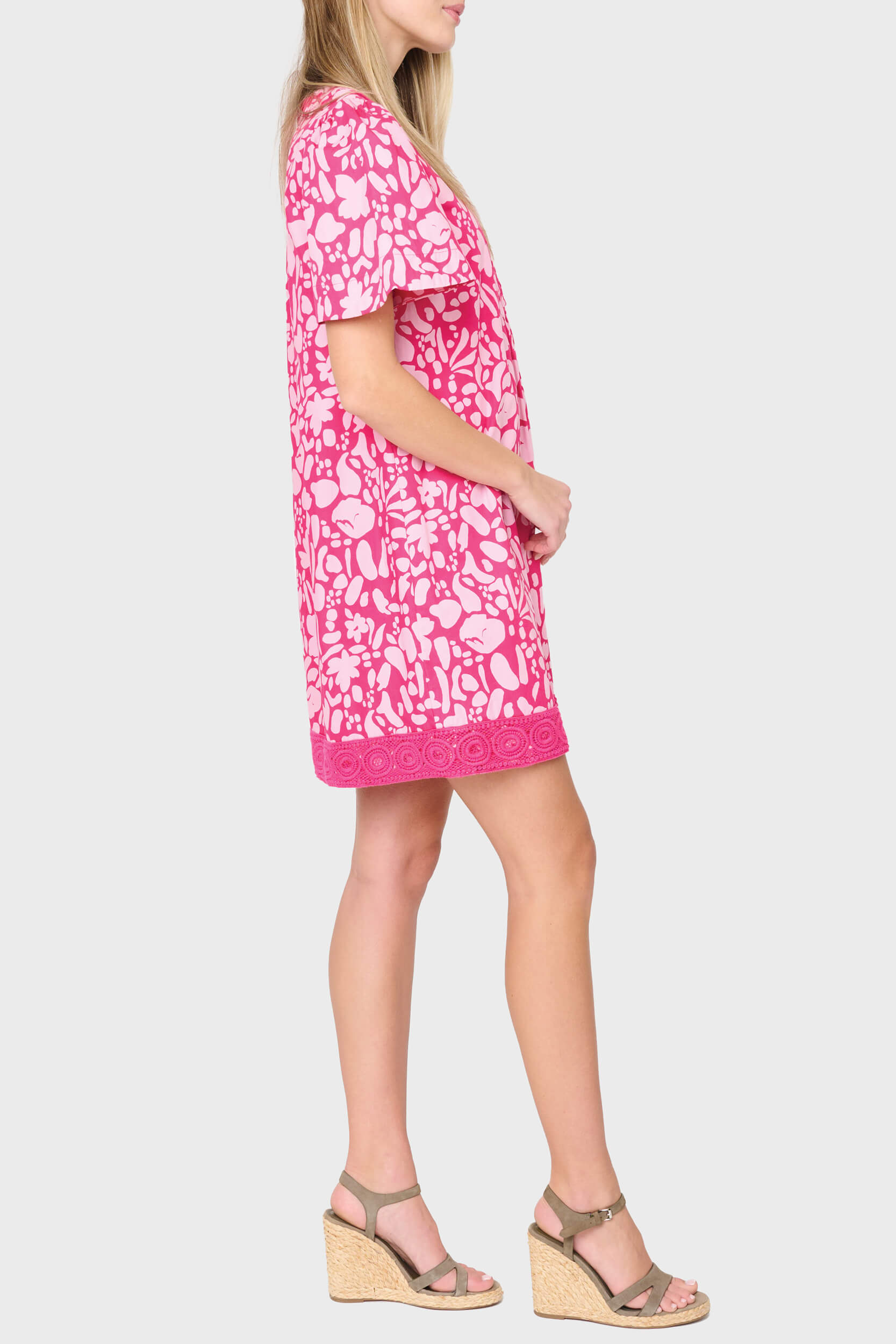 Crochet Trimmed Cabana Dress