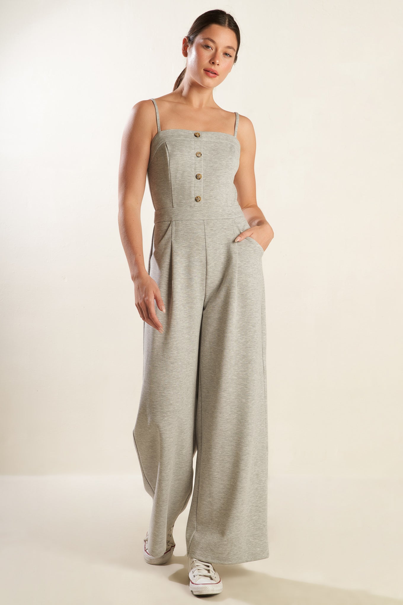 The Secret Of Us Knit Jumpsuit