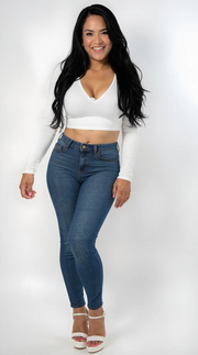 Calvin Klein Jeans Womens Contour Skinny Fit Jeans