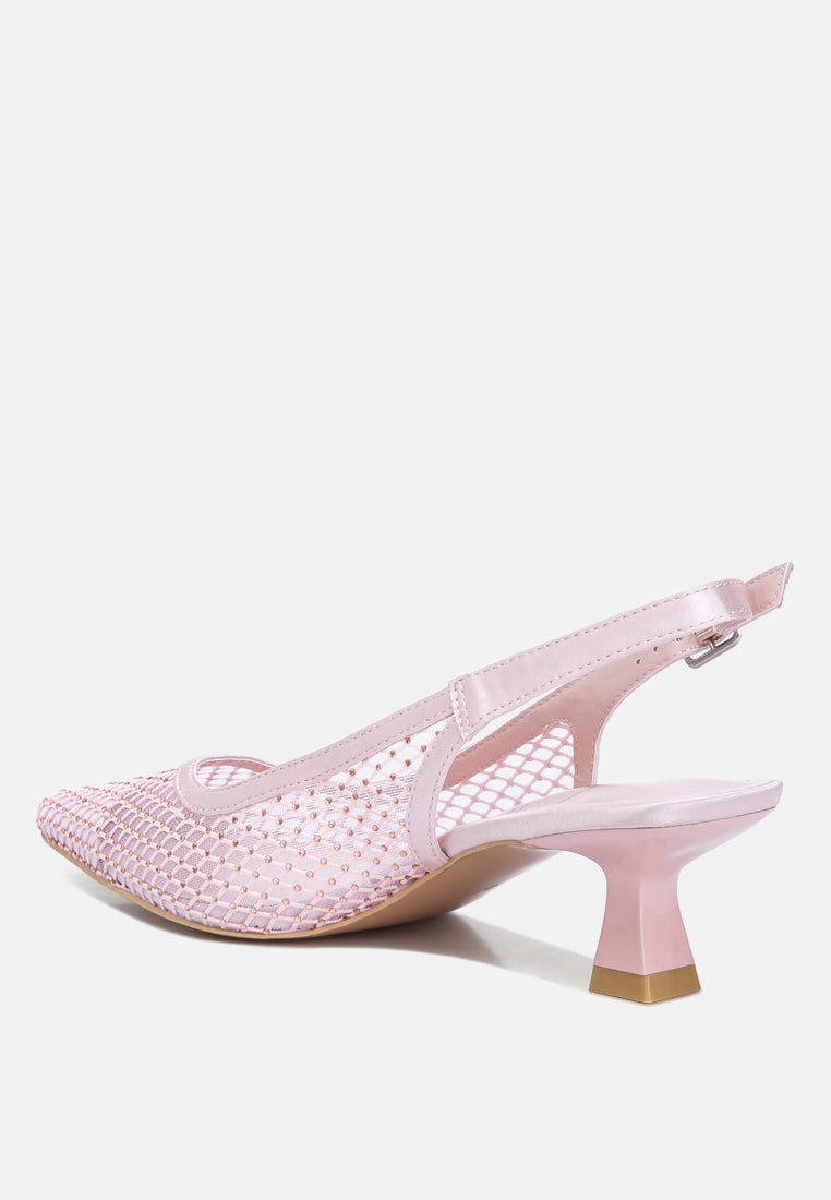 Siev Rhinestone Slingback