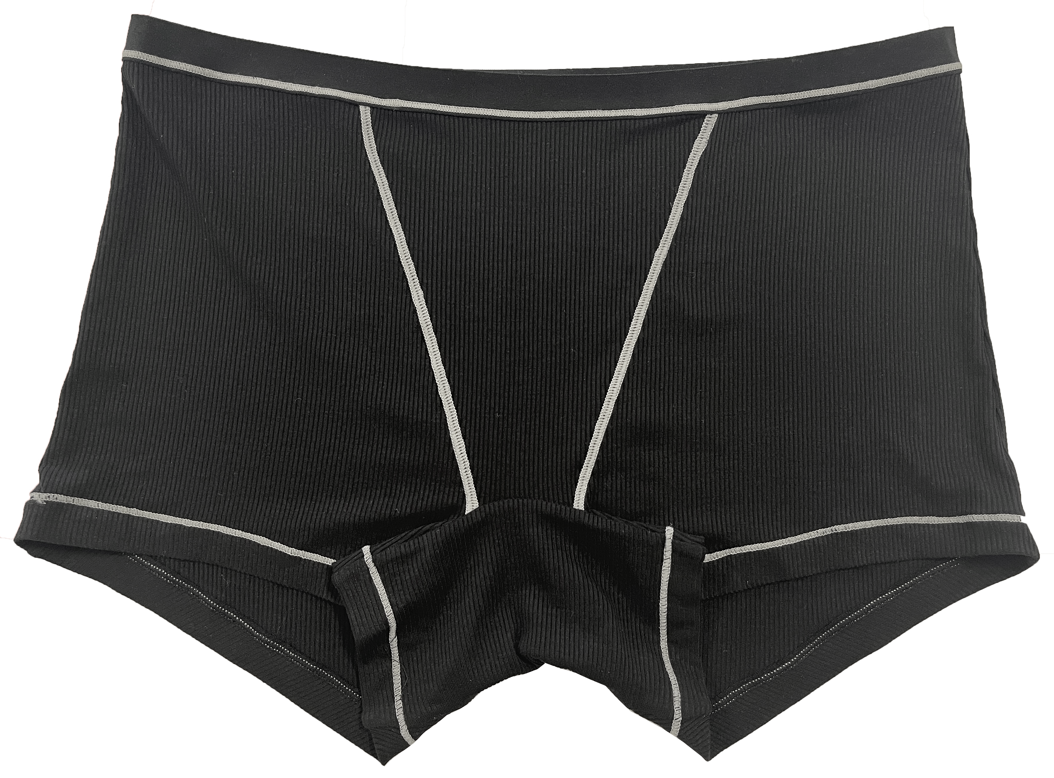 Super Soft Modal Boyshort With Contrast Stitching, Xs-2x