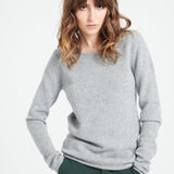 Pure Cashmere 4 ply Boat Neck Sweater (Lilly 18)