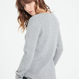 Pure Cashmere 4 ply Boat Neck Sweater (Lilly 18)