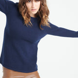 Pure Cashmere 4 ply Boat Neck Sweater (Lilly 18)