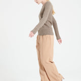 Pure Cashmere 4 ply Boat Neck Sweater (Lilly 18)