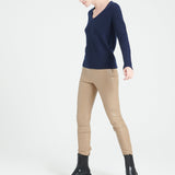 Pure Cashmere 4 Thread V-Neck Sweater (Lilly 20)