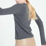 Pure Cashmere 4 Thread V-Neck Sweater (Lilly 20)