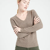 Pure Cashmere 4 Thread V-Neck Sweater (Lilly 20)