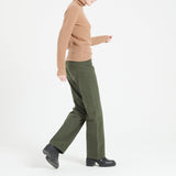 Pure Cashmere Rib Knit Turtleneck Sweater (Lilly 21)