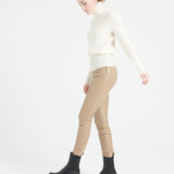 Pure Cashmere Rib Knit Turtleneck Sweater (Lilly 21)