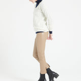 Pure Cashmere Open Knit V-Neck Sweater (Lilly 27)