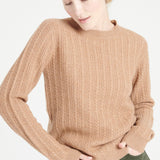 Pure Cashmere 4 ply Roundneck Sweater (Lilly 29)