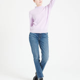 Pure Cashmere Rib Knit High Neck Sweater (Mia 1)