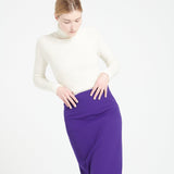 Pure Cashmere Turtleneck Ribbed Sweater (Mia 5)