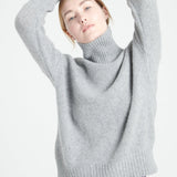 Pure Cashmere 10 ply Funnel Neck Sweater (Mia 9)