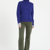 Pure Cashmere 10 ply Funnel Neck Sweater (Mia 9)