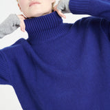 Pure Cashmere 10 ply Funnel Neck Sweater (Mia 9)