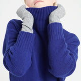 Pure Cashmere 10 ply Funnel Neck Sweater (Mia 9)