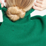 Pure Cashmere 10 ply Funnel Neck Sweater (Mia 9)