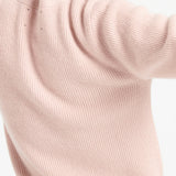 Pure Cashmere 2 ply Short Sleeve V-Neck Cardigan w/Ribbed Stitching (Mia 13)