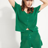 Pure Cashmere Short Cardigan (Ava 5)