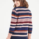 Pure Cashmere 6 ply V-Neck Cardigan w/Puffed Sleeves (Mia 11)