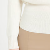 Pure Cashmere Rib Knit Turtleneck Sweater (Lilly 21)
