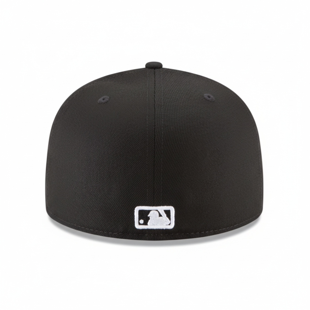 New Era 59fifty Los Angeles Dodgers Black/white Baseball Cap