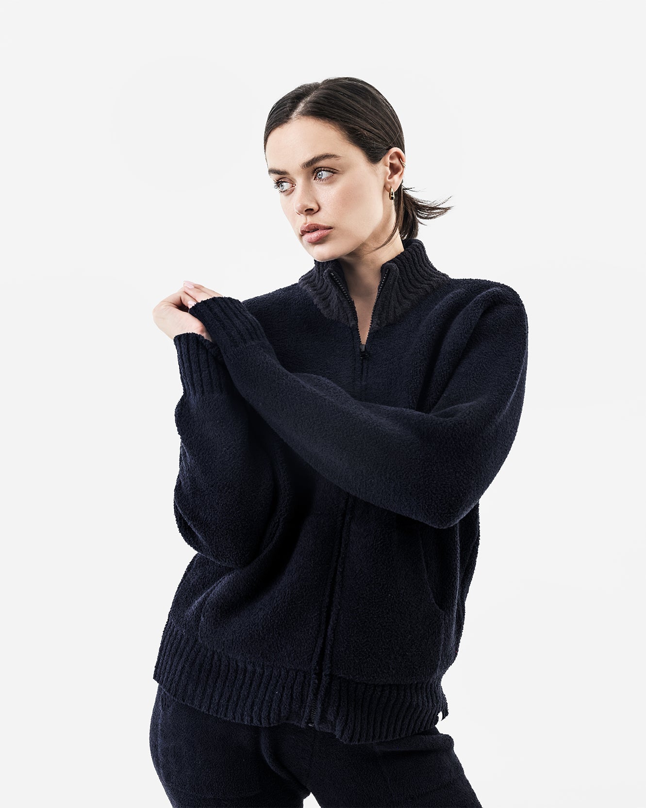 Snug Lite Mock Neck Zip-up