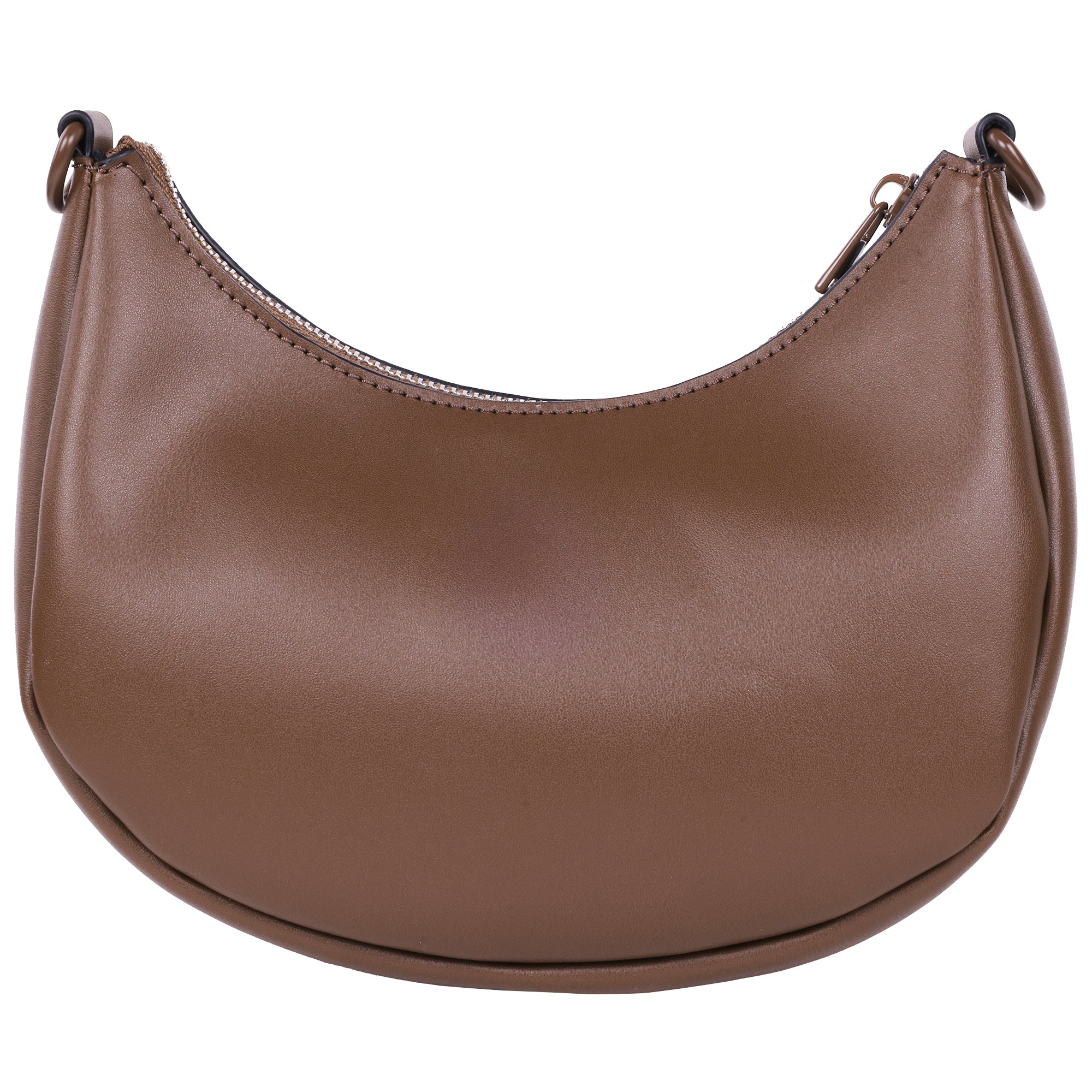 True Religion Logo Strap Crescent Hobo