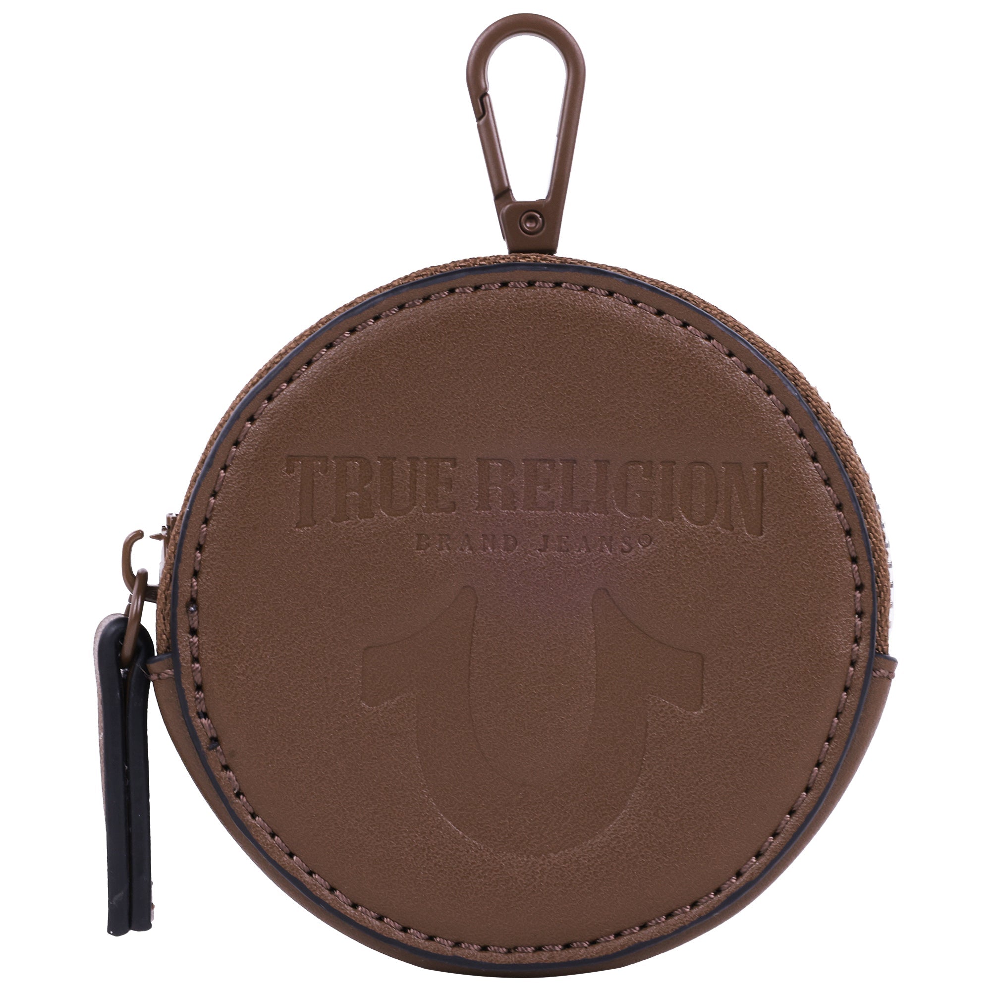 True Religion Logo Strap Crescent Hobo