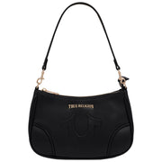 True Religion Trapunto Logo Shoulder Bag