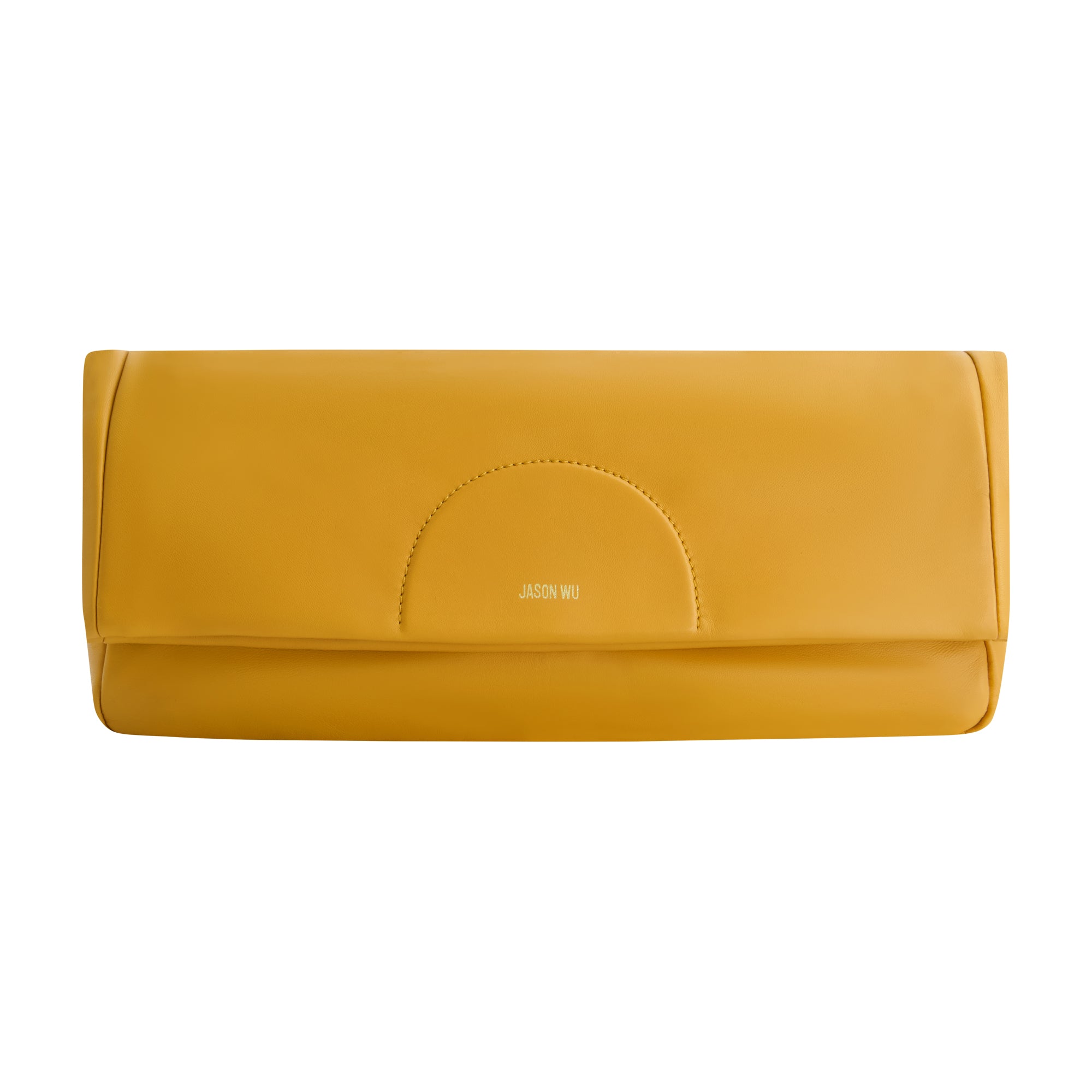 SteinMart.com | Jason Wu Elegant Fold-Over Clutch – Yellow – Stein