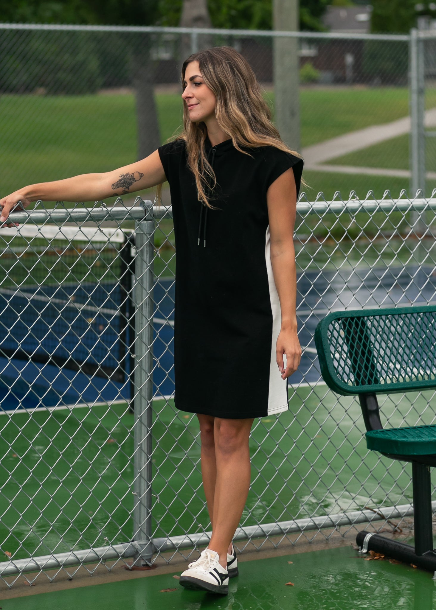 Asher Hooded Sweatshirt Dress | Includes Plus Size