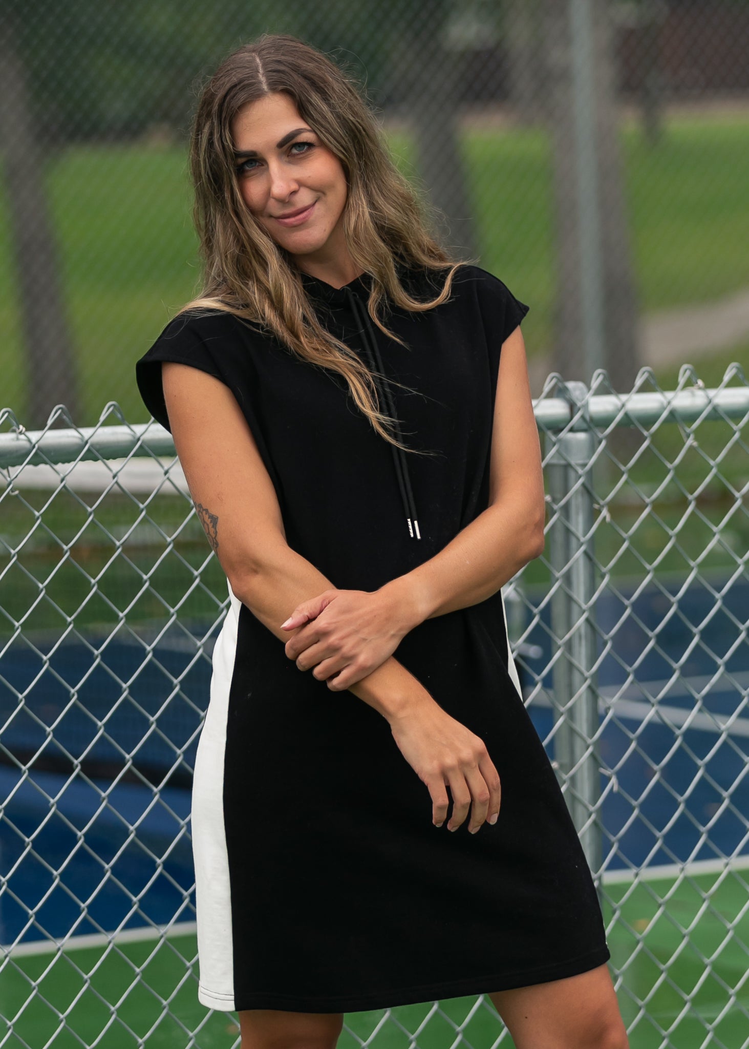 Asher Hooded Sweatshirt Dress | Includes Plus Size