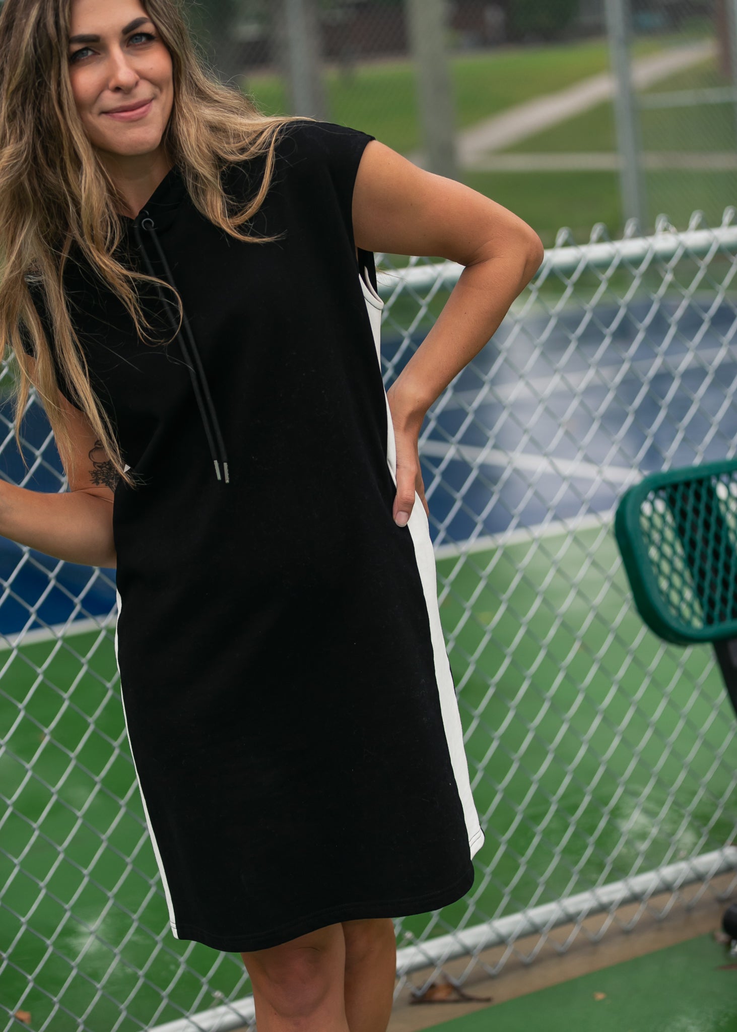 Asher Hooded Sweatshirt Dress | Includes Plus Size