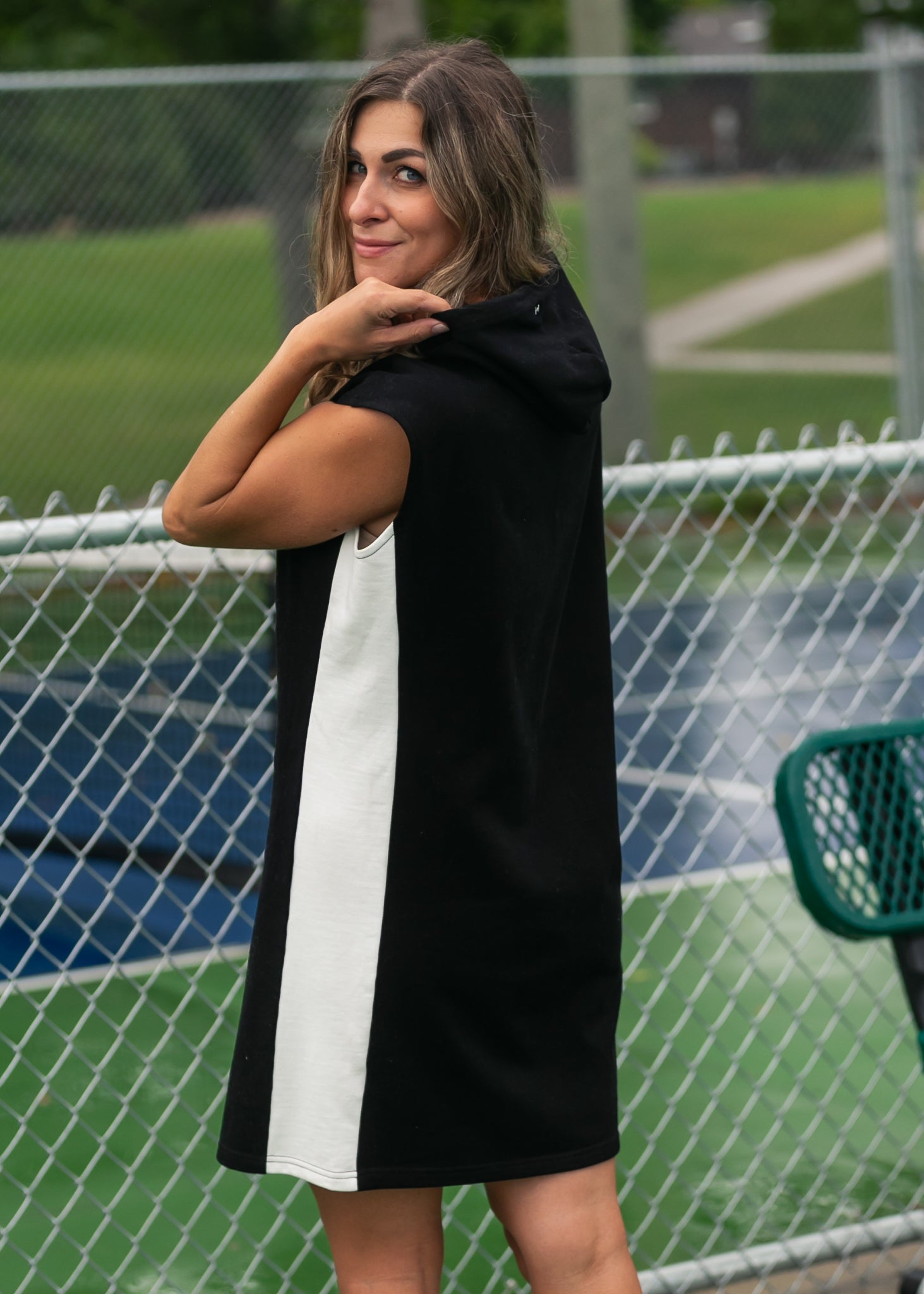 Asher Hooded Sweatshirt Dress | Includes Plus Size