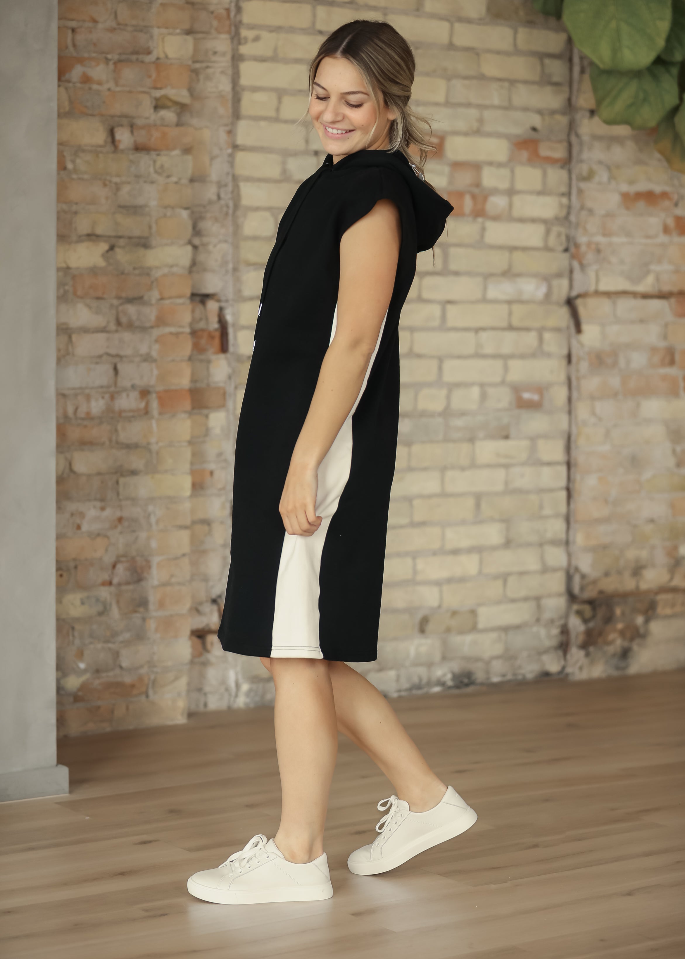Asher Hooded Sweatshirt Dress | Includes Plus Size