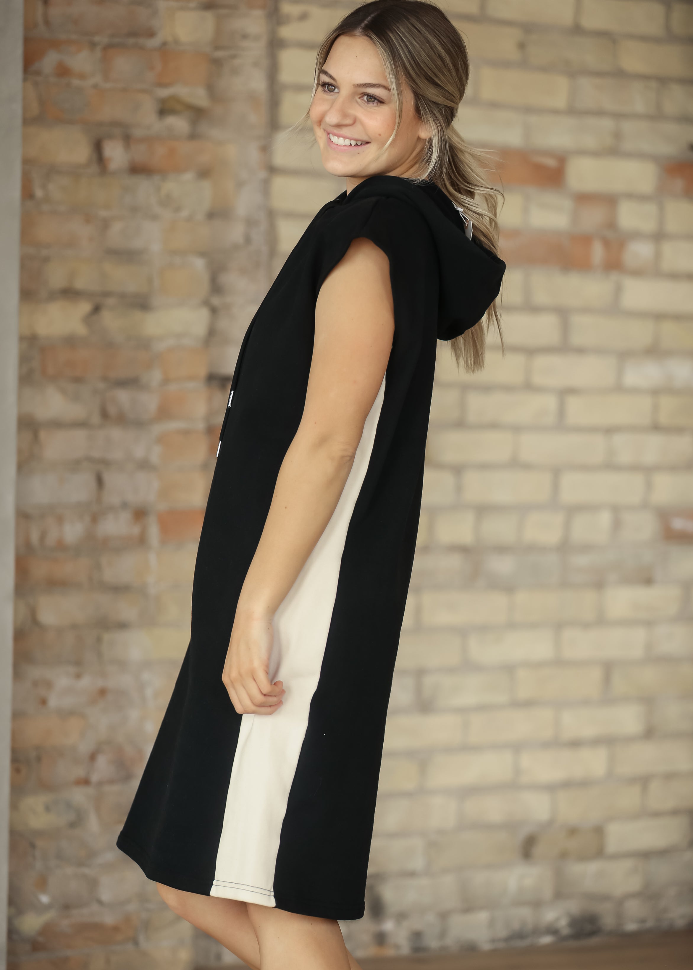 Asher Hooded Sweatshirt Dress | Includes Plus Size