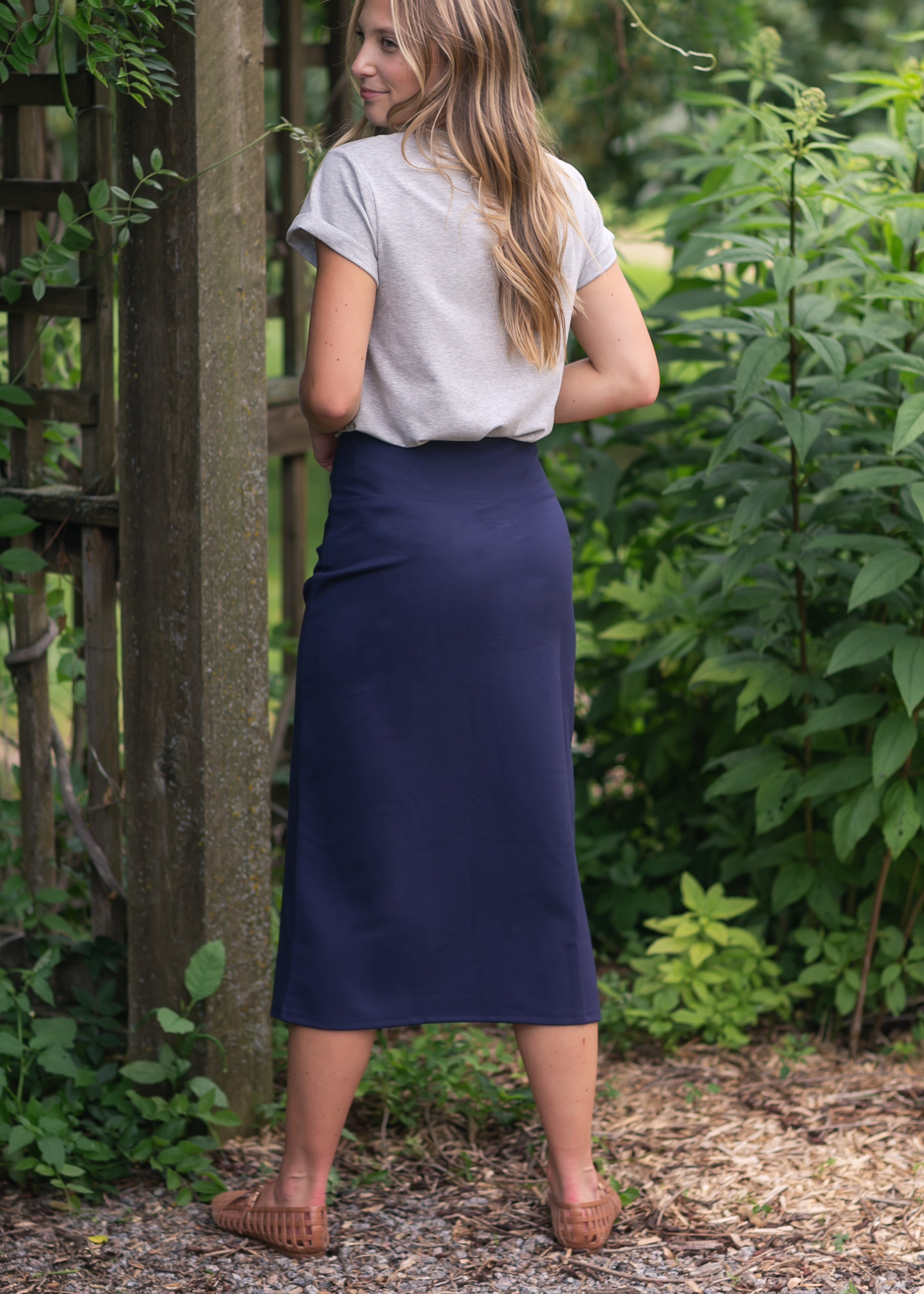 Quinn Midi Skirt 31 Inch | Includes Plus Size