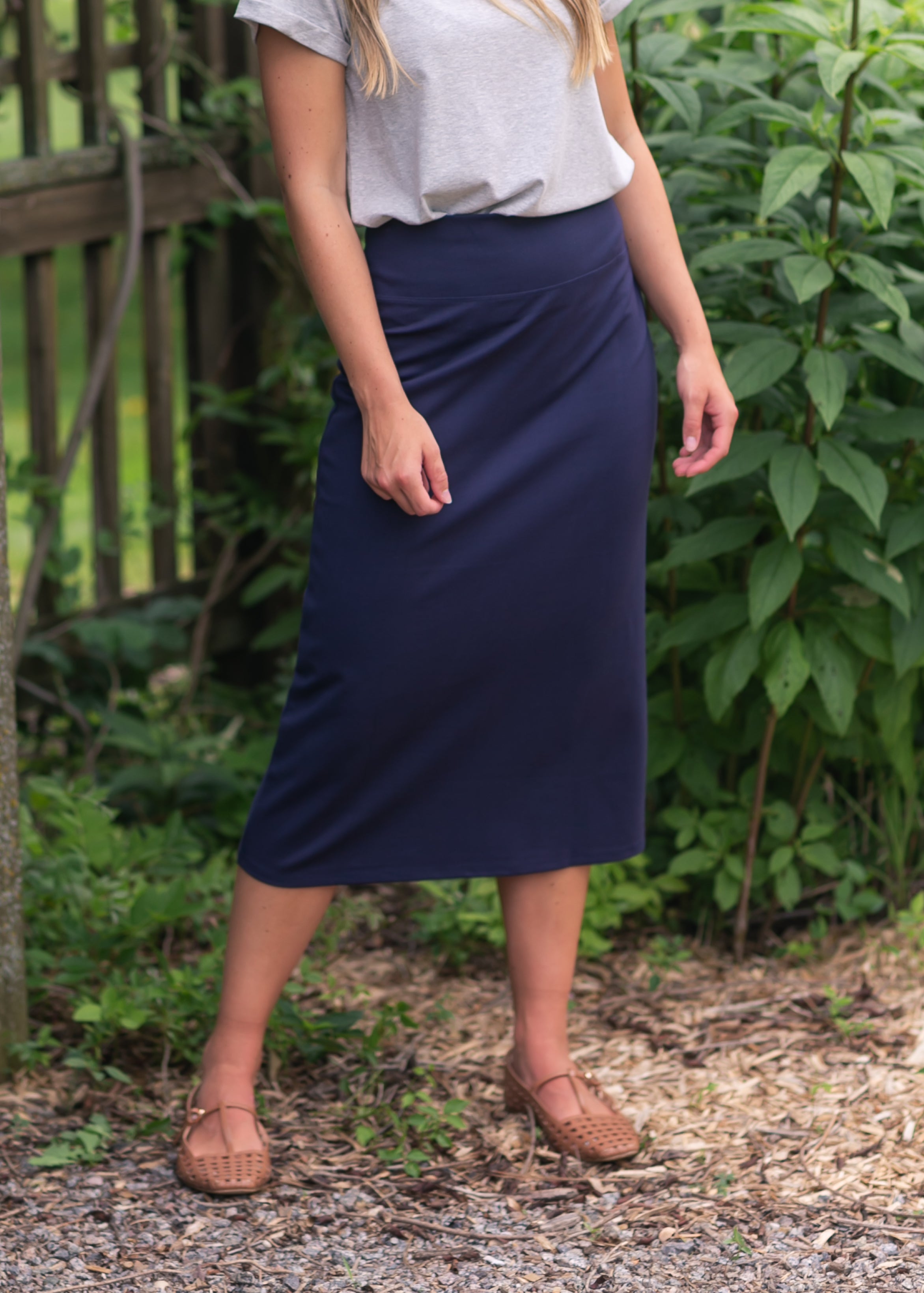 Quinn Midi Skirt 31 Inch | Includes Plus Size