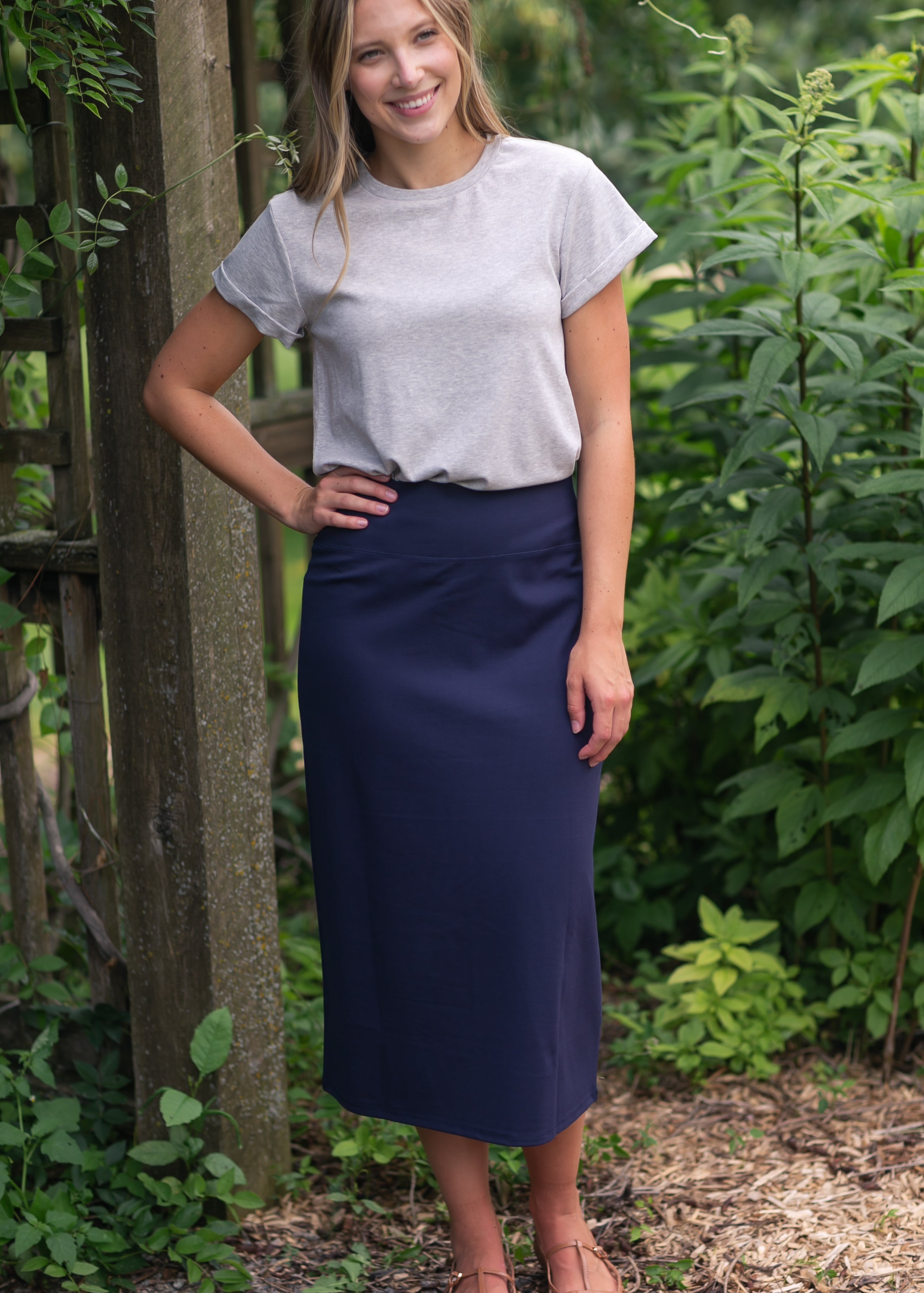 Quinn Midi Skirt 31 Inch | Includes Plus Size